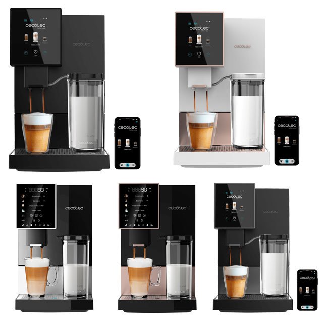 diferentes diseños y colores de Cremmaet CompactCcino