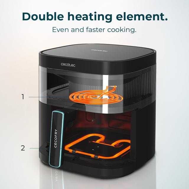 Cecofry DuoHeat 6000 Freidora de aire 