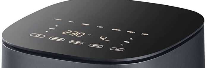 panel de control cosori 4,7 litros